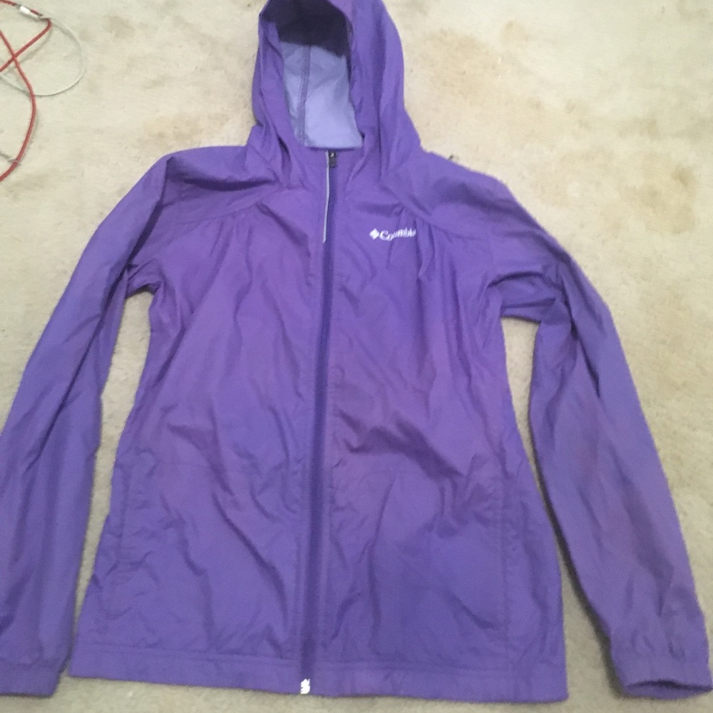 Columbia girls rain jacket